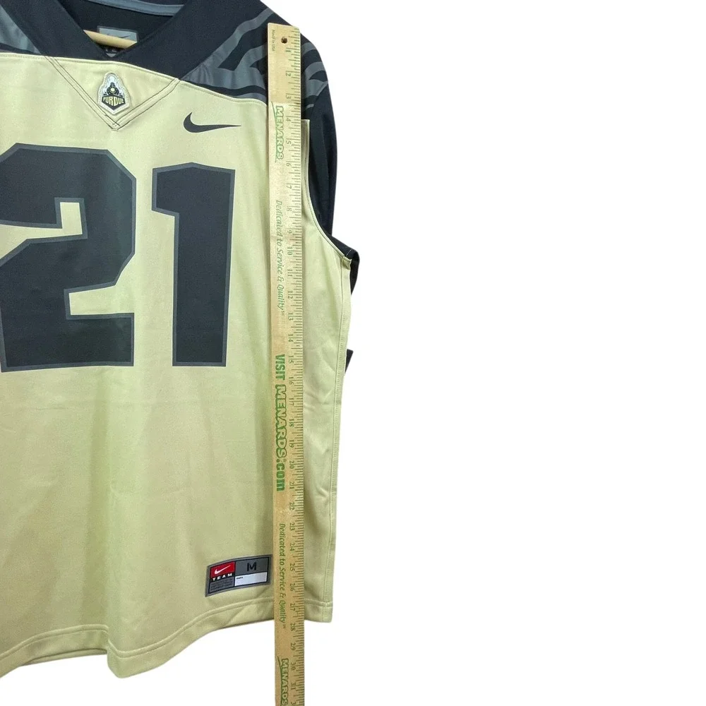 Nike Team Perdue Boilermakers 21 Jersey Shirt Mens M Performance NCAA